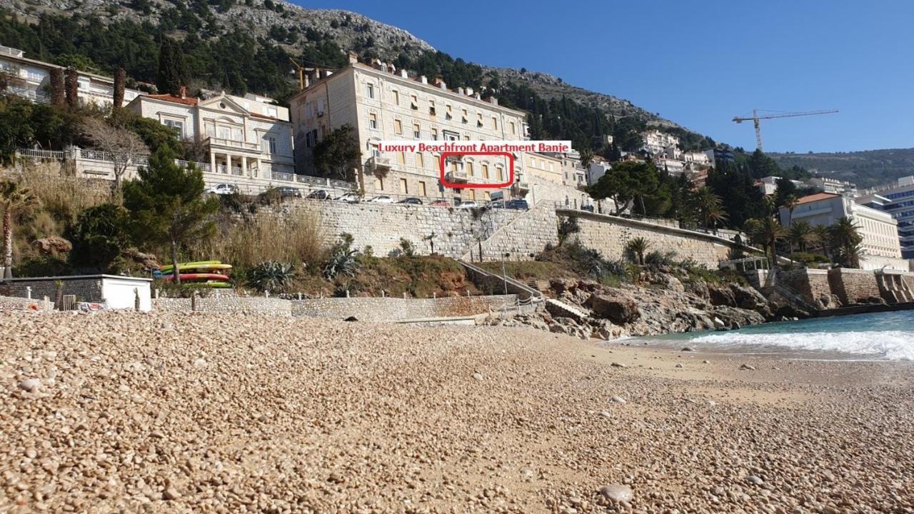 Luxury Beachfront Apartment Banje Dubrovnik Ngoại thất bức ảnh